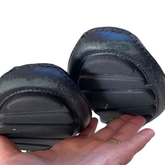 Mercanti Fiorentini Relax Driving Loafers Shoe Black Slip On Moc Toe Mens 10M - Picture 10 of 10